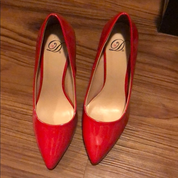 Shoes - NWOT 4 Inch Sexy Red Stilettos